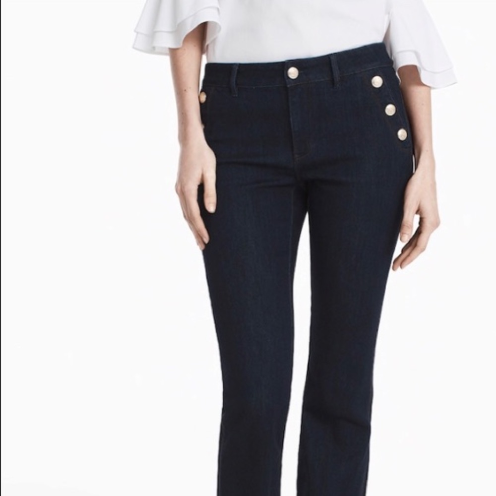 White House Black Market Women’s Skinny Flare[CW]